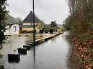 VIDEO. Inondations : à Pontchâteau, l'eau du Brivet monte encore, neuf maisons évacuées