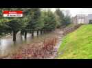 VIDÉO. Des jardins d'habitations de nouveau inondés à Pontivy