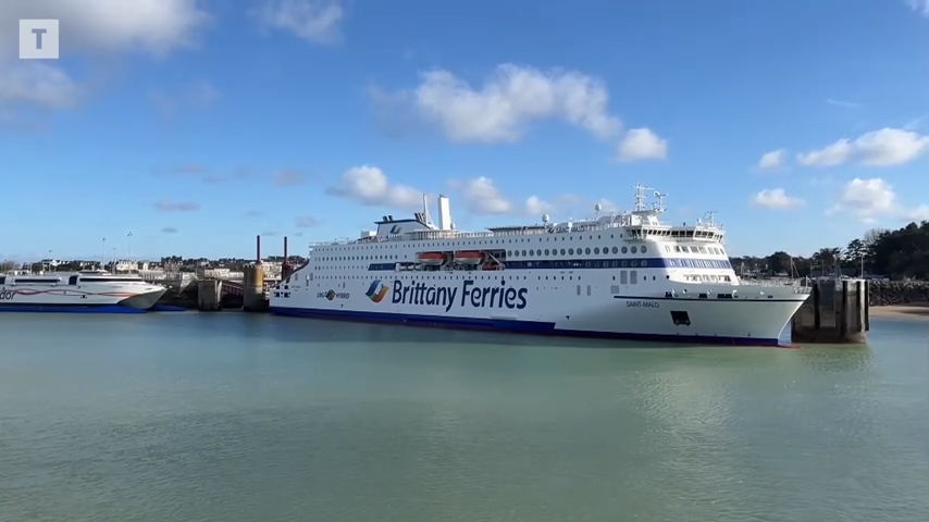 « L'intérêt est environnemental, pas économique » : à bord du Saint-Malo, premier ferry transmanche à propulsion hybride [Vidéo]