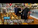 Un jeune couple reprend la Maison du célèbre chocolatier troyen Charpot