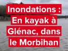 VIDÉO. En kayak dans ce village de l'est du Morbihan, sous les eaux