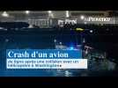 Crash d'un avion de ligne après une collision avec un hélicoptère à Washington(.