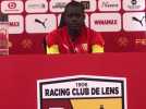 RC Lens, « je n'ai pas de préférence entre une défense à trois ou à quatre » assure Malang Sarr