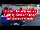 VIDÉO. Une bombe artisanale a explosé dans une boite aux lettres de Gourin