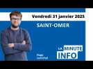 La Minute de l'info de L'Indépendant du vendredi 31 janvier 2025