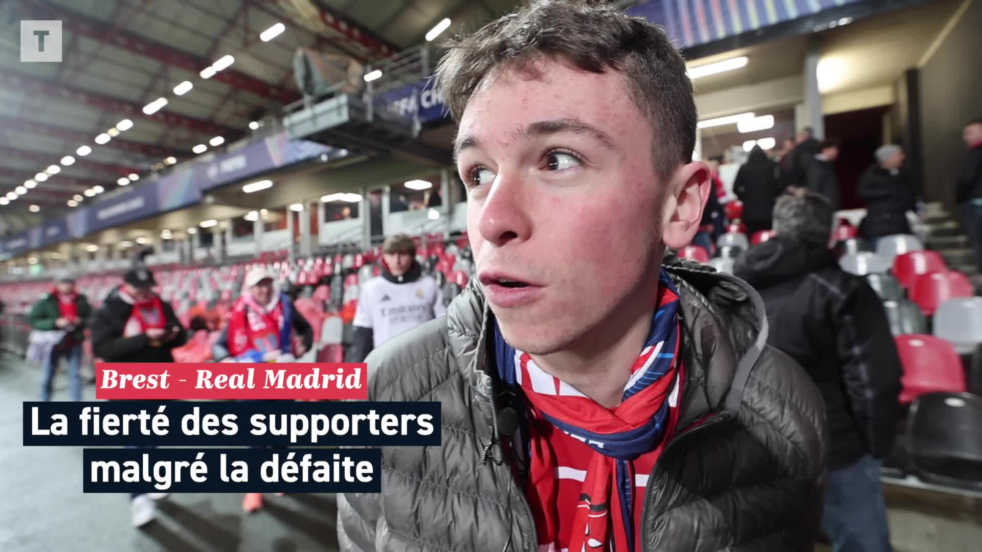 « Loin d'être ridicules » : les supporters brestois fiers de leur équipe malgré la défaite face au Real Madrid