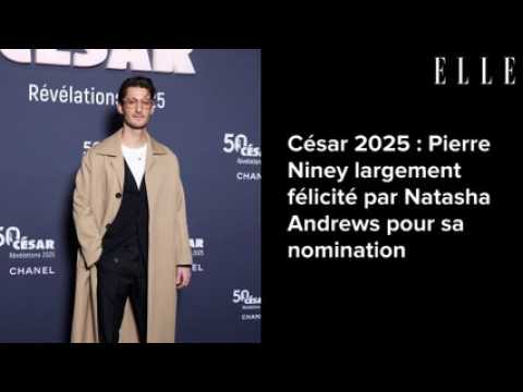 VIDEO : Csar 2025 : Pierre Niney largement flicit par Natasha Andrews pour sa nomination