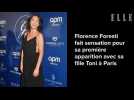 Florence Foresti fait sensation pour sa première apparition avec sa fille Toni à Paris