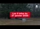 VIDEO. Les 5 infos du 27 janvier 2025