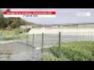 VIDÉO. Inondations : l'eau commence à déborder au barrage de la Cantache près de Vitré