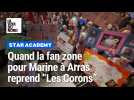 On a chanté Les Corons dans la fan zone et vibré devant le All by myself de Marine à la Star Academy