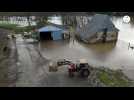 VIDÉO. Crues en Mayenne : encore beaucoup de secteurs inondés ce lundi