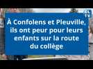 À Confolens et Pleuville, ils ont peur pour leurs enfants sur la route du collège