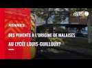 VIDEO. Des piments à l'origine d'une dizaine de malaise au lycée Louis-Guilloux de Rennes