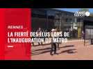 VIDÉO. Rennes : les anciens maires socialistes présents lors de l'inauguration de la ligne B du métro