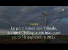 Le parc éolien des Tilleuls à Ligny-Thilloy a été inauguré