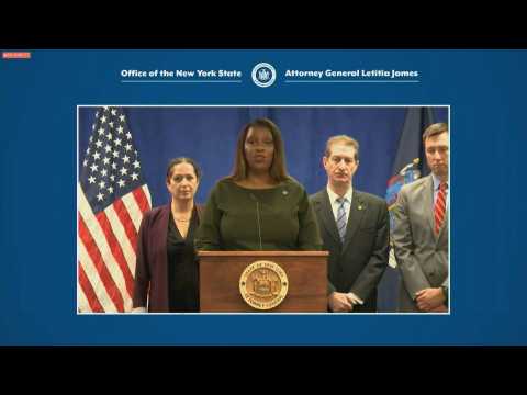 NY attorney general sues Trump and his children for fraud