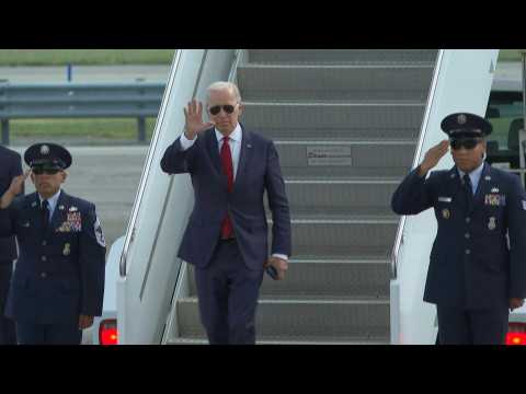 Biden arrives in New York for UN General Assembly