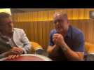Dany Boon et Christian Carion en interview pour le film Une belle Route à Lille