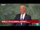 REPLAY - UN General Assembly: US President Joe Biden delivers speech