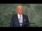 Russia's aim is 'extinguishing Ukraine's right to exist as a state:' Biden - Label : AFPTV - First images - Category : News