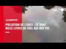 VIDEO. Pollution à Quimper : mille litres de fuel dans les rivières, une plainte déposée contre Leclerc