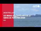 VIDEO. Les images de la sortie de piste d'un avion de fret à Montpellier