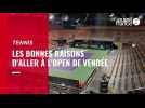 VIDÉO. Tennis : les bonnes raisons d'aller à l'Open de Vendée, du 3 au 9 octobre