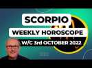 Scorpio Horoscope Weekly Astrology from 3rd October 2022