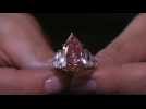 Rare pink diamond to be auctioned in Geneva