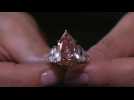 Un diamant rose géant mis aux enchères à Genève