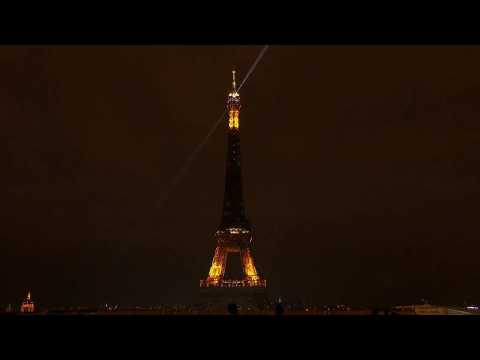 Watch lights on the Eiffel Tower switch off as France fears winter energy shortage