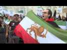 A Paris, rassemblement contre la répression des manifestations en Iran