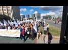 Lille : autour de 10 000 manifestatnts pour les professions de santé