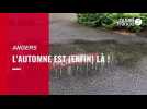 TEST VIDEO. A Angers, l'automne et la pluie sont (enfin) arrivés !