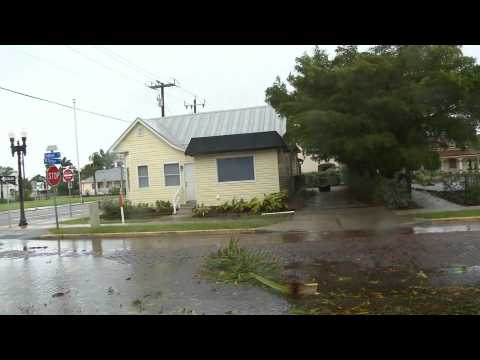 Heavy winds and rain pummel Punta Gorda, Florida as Hurricane Ian strengthens