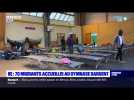 8e : 70 migrants accueillis au gymnase Dargent