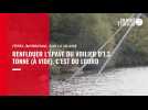 VIDEO. L'épave d'un voilier d'1,3 tonne (à vide) renflouée sur la Vilaine, dans le Morbihan