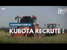 Ça recrute à Kubota, spécialiste des tracteurs agricoles !