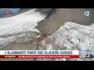 L'alarmante fonte des glaciers suisses