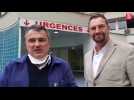 Aveyron : le célèbre médecin urgentiste Patrick Pelloux en visite à l'hôpital de Decazeville