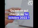 Tout ce qui change au 1er octobre