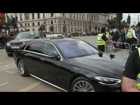 Brazil's Bolsonaro arrives in London ahead of Queen Elizabeth's funeral