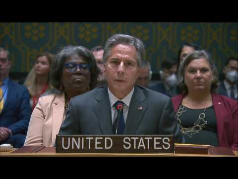 Blinken tells Security Council world 'can't let Putin get away with it'