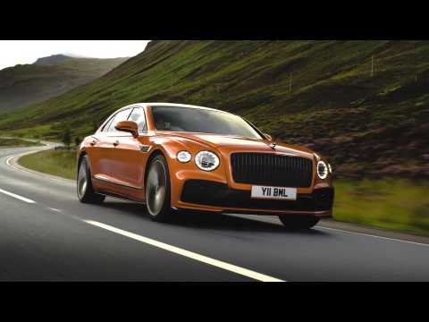 Bentley Flying Spur Speed Driving Video