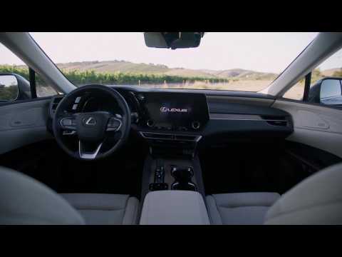2023 Lexus RX 450h+ Luxury Interior Design in Cloudburst Gray