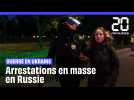 Russie : Près de 1400 arrestations dans des manifestations anti-mobilisation