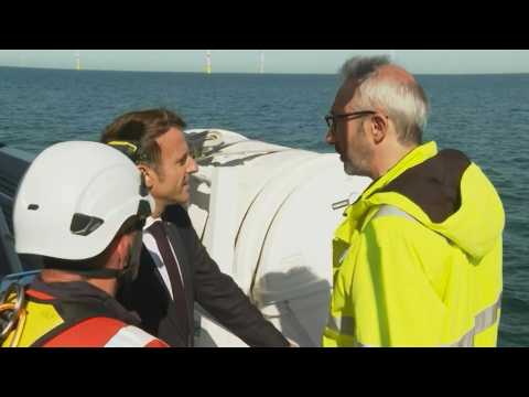 Amid energy crisis, Macron inaugurates France's first offshore wind farm
