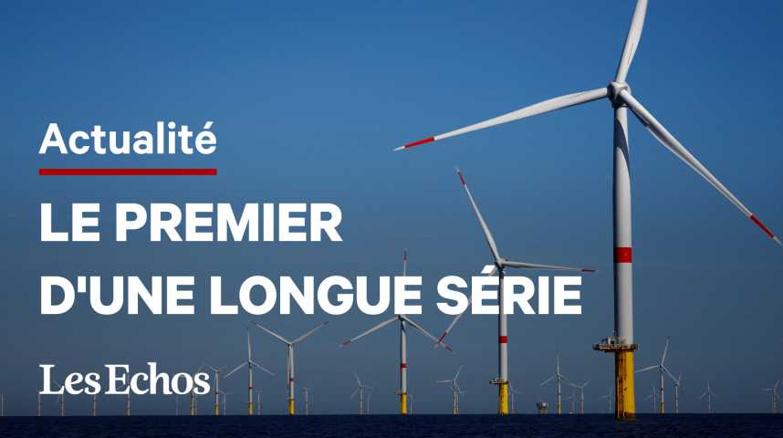 Illustration pour la vidéo 4 choses à savoir sur le nouveau parc éolien en mer de Saint-Nazaire