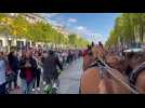 Route du poisson : le défilé des équipes sur les Champs-Élysées vécu de l'intérieur !